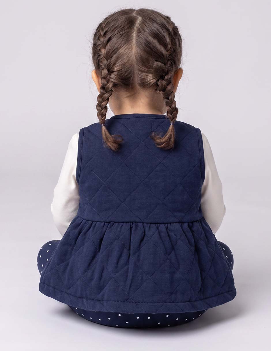 Conjunto casual de algodón para niña 2