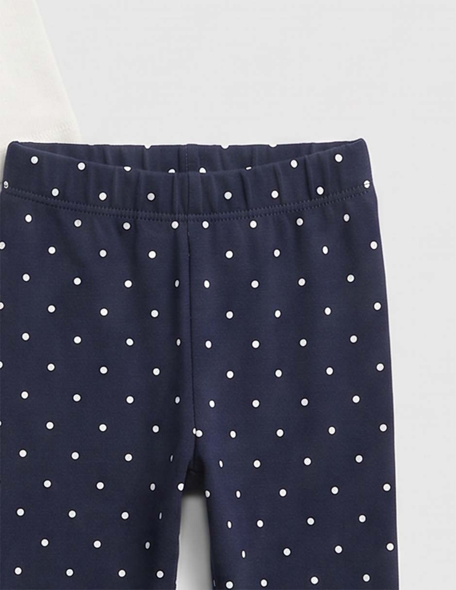 Conjunto casual de algodón para niña 6