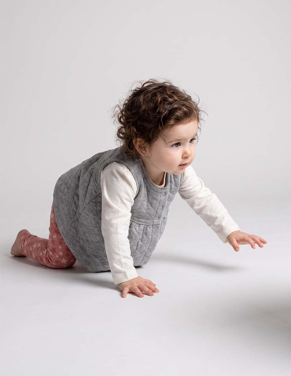 Conjunto de 3 piezas casual de algodón para niña Conjunto de 3 piezas casual de algodón para niña