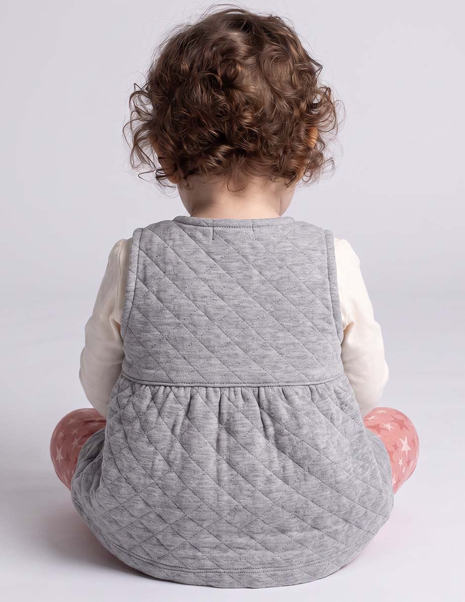 Conjunto de 3 piezas casual de algodón para niña 2