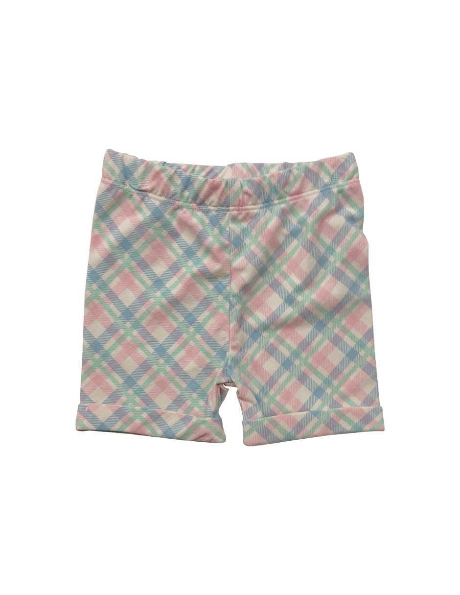 Conjunto short casual de algodón para niña 2