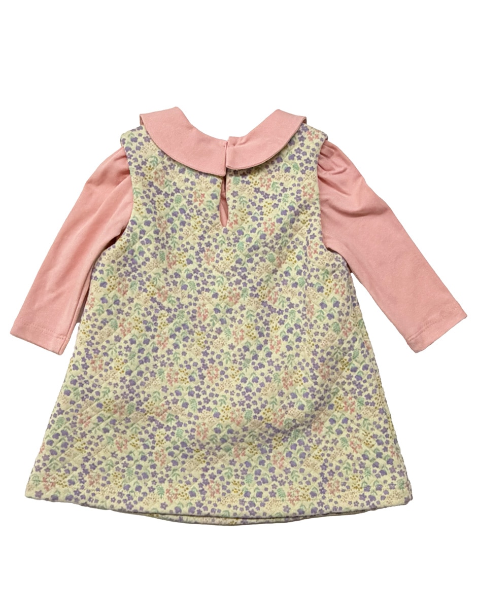 Conjunto jumper casual de algodón para niña 3