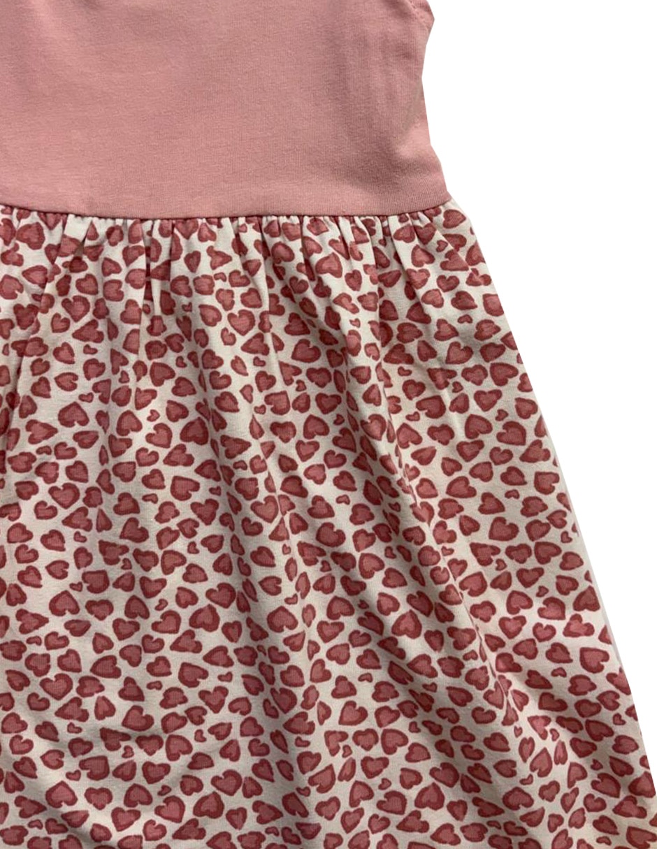 Vestido manga volantes para niña 4