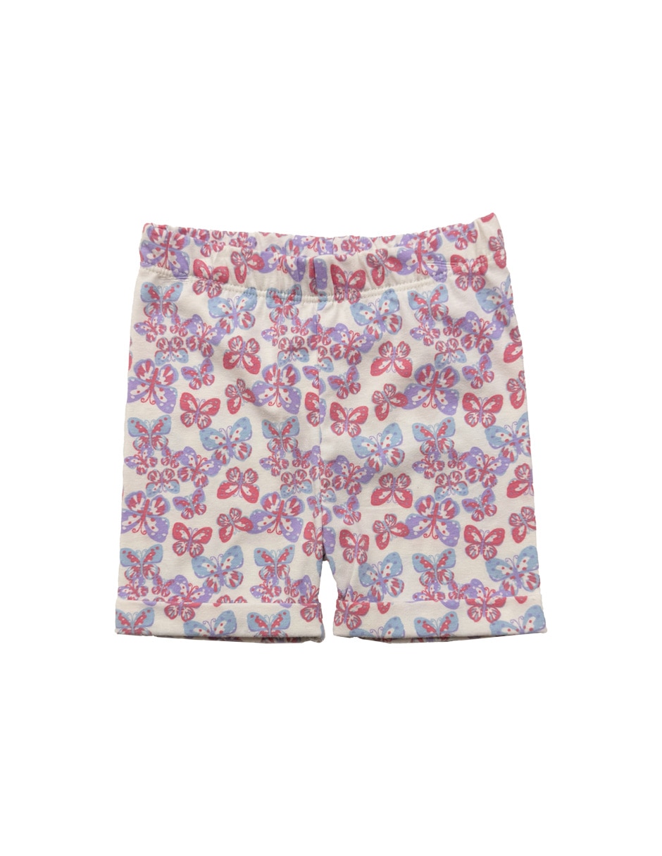 Conjunto short casual de algodón para niña 3