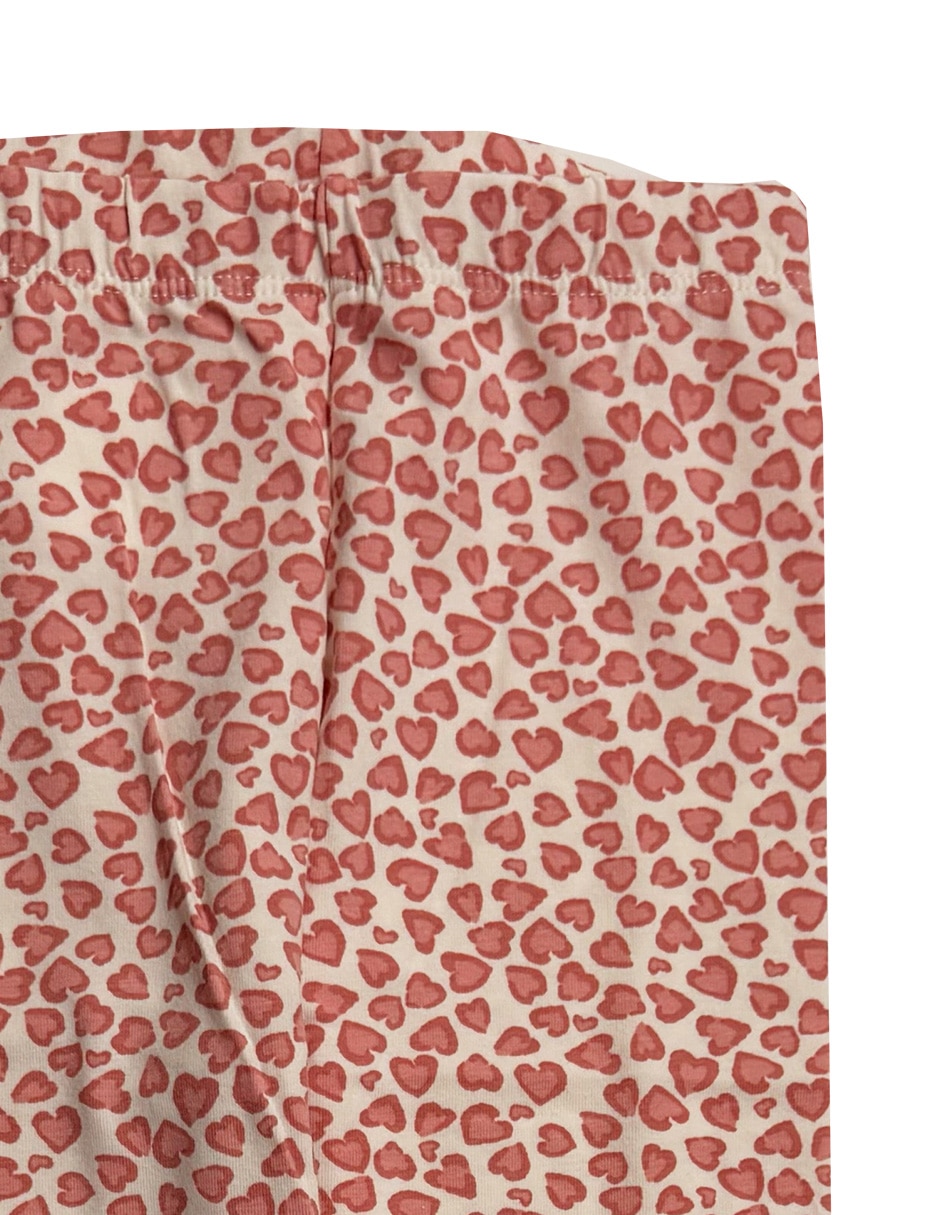 Conjunto legging casual de algodón para niña 2