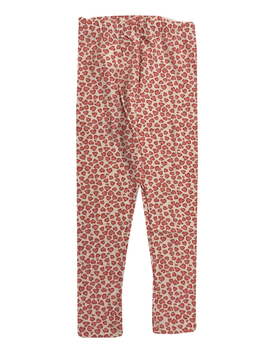Conjunto legging casual de algodón para niña 4