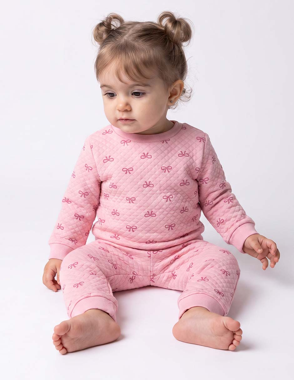 Conjunto casual de algodón para niña Conjunto casual de algodón para niña