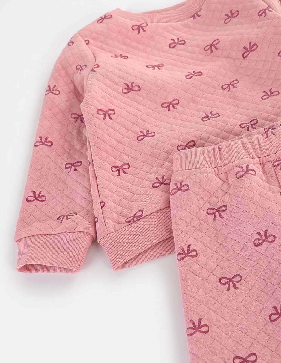 Conjunto casual de algodón para niña 6
