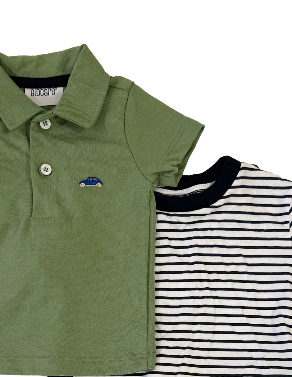 conjunto casual de algodón para niño 5
