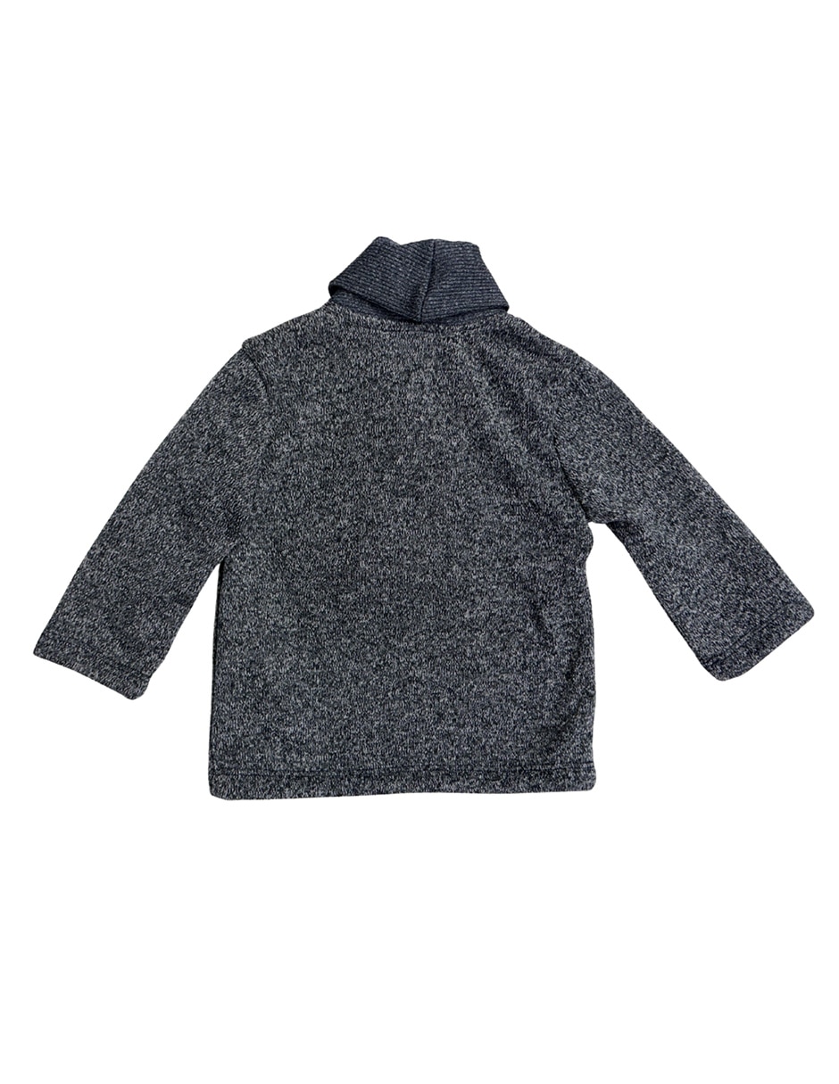 Suéter cuello a contraste para niño 4