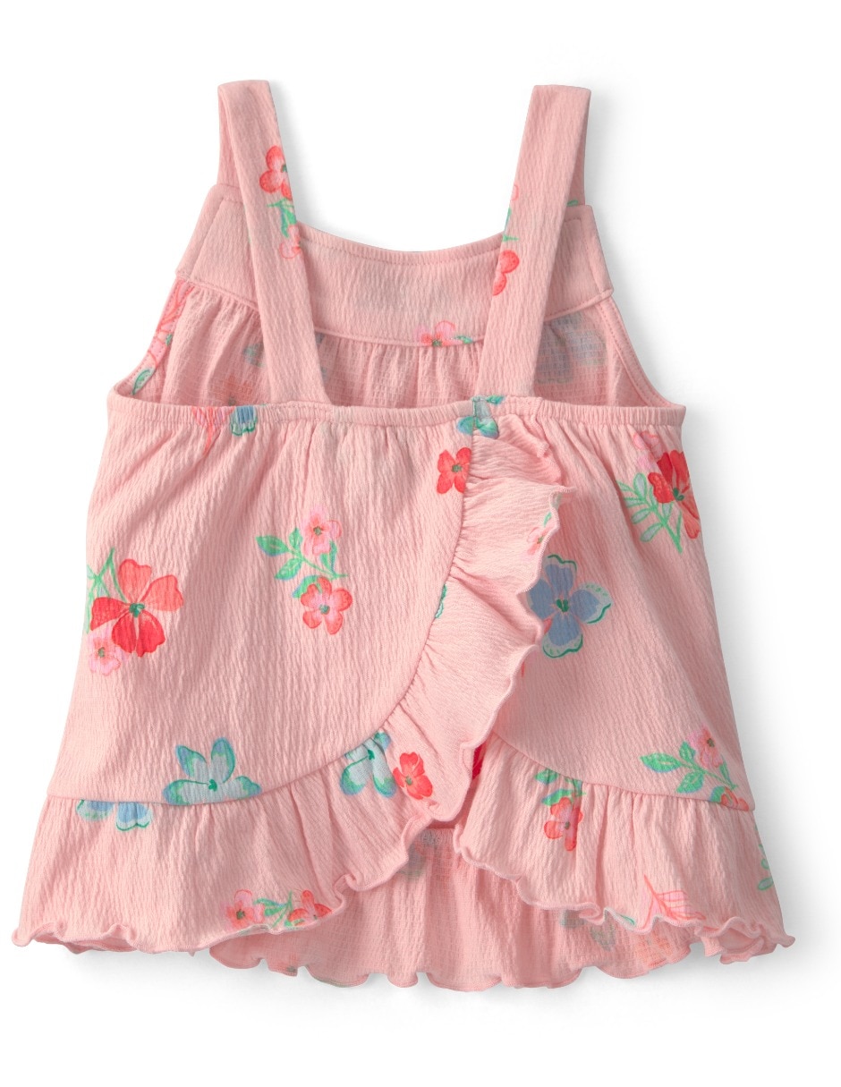 Conjunto de 3 piezas casual carter's de algodón para niña