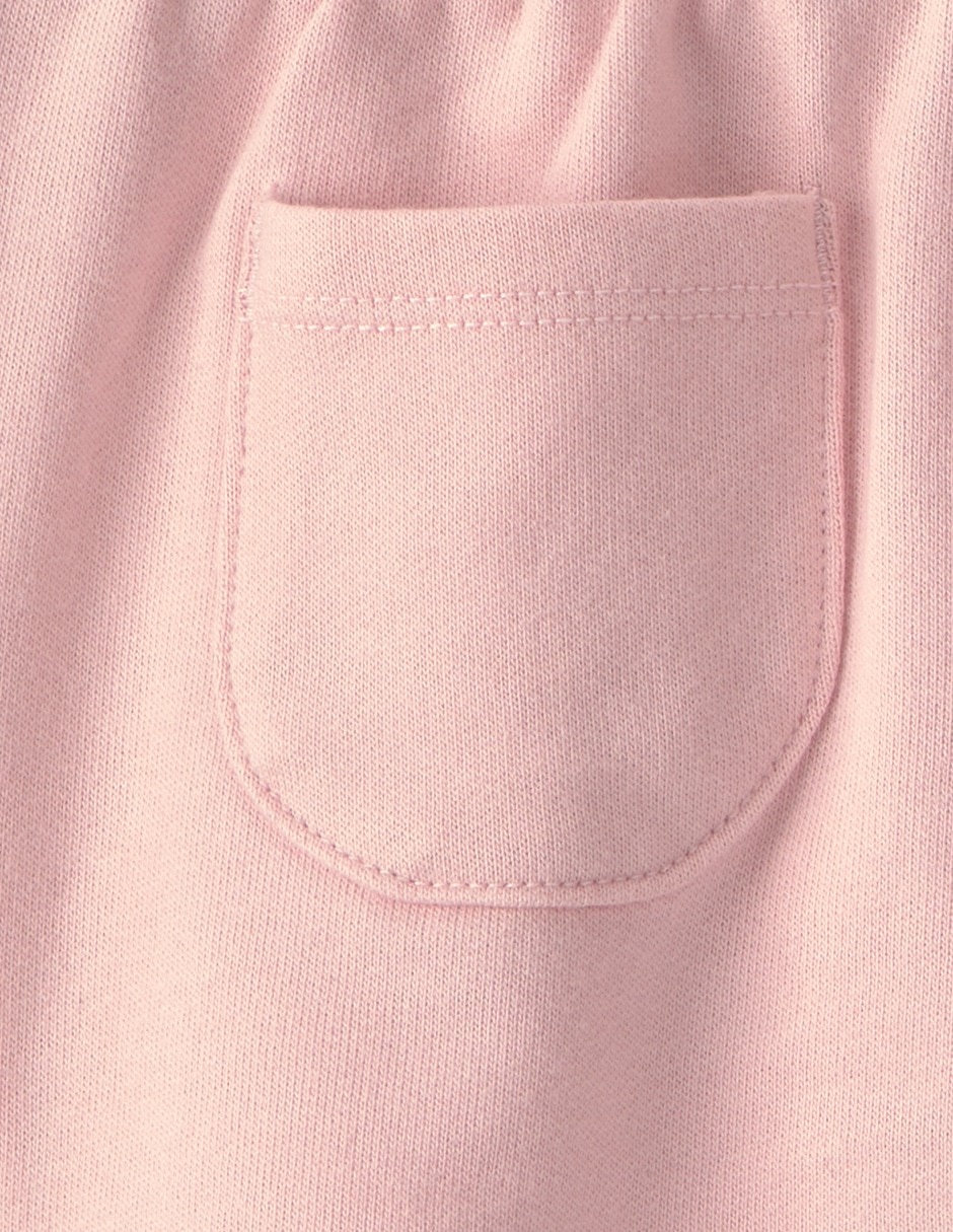 Conjunto de 3 piezas casual carter's de algodón para niña