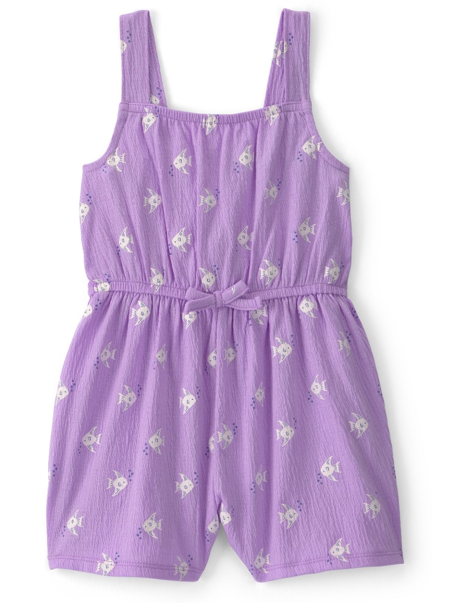 Vestido manga sin manga para niña