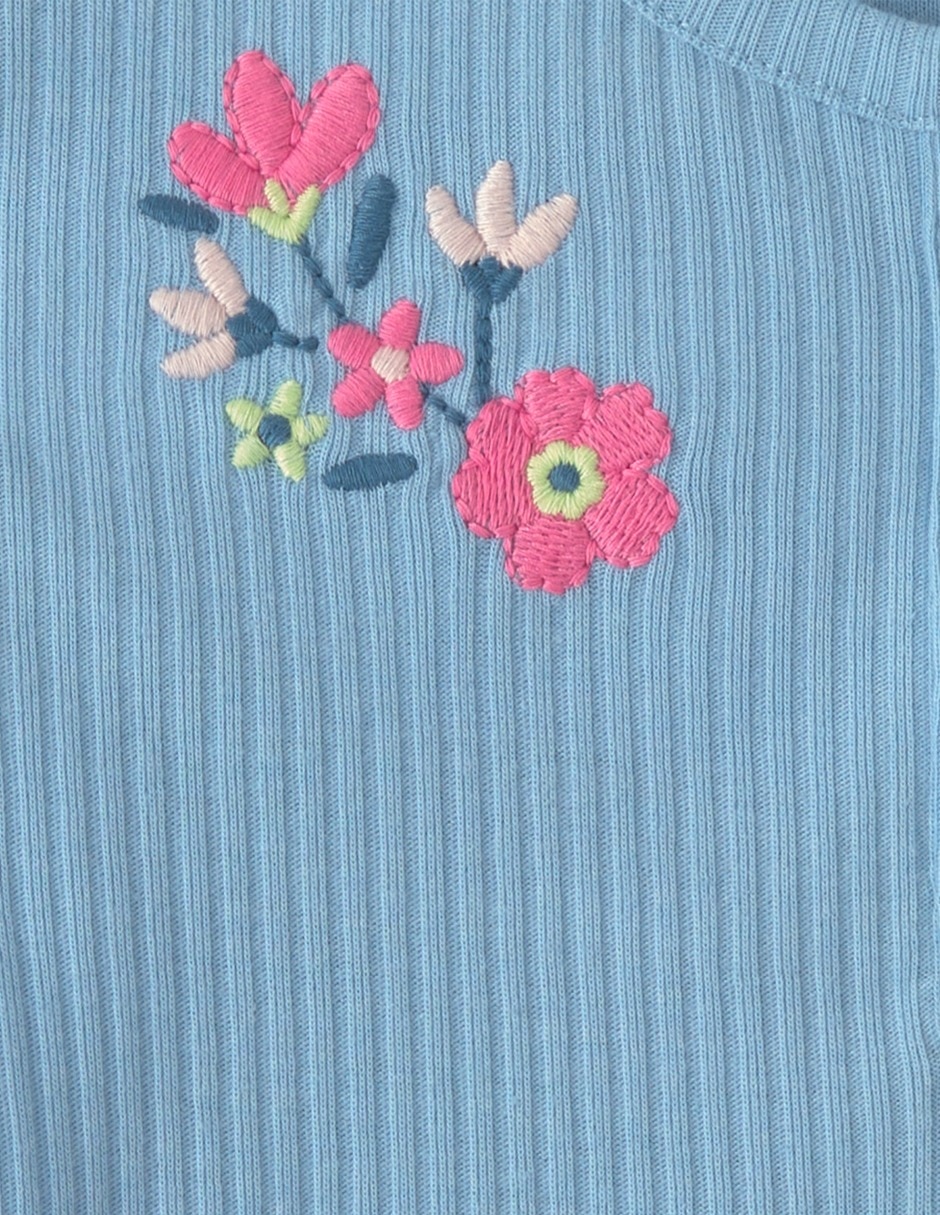 Conjunto pantalón casual de algodón para ni–a 2