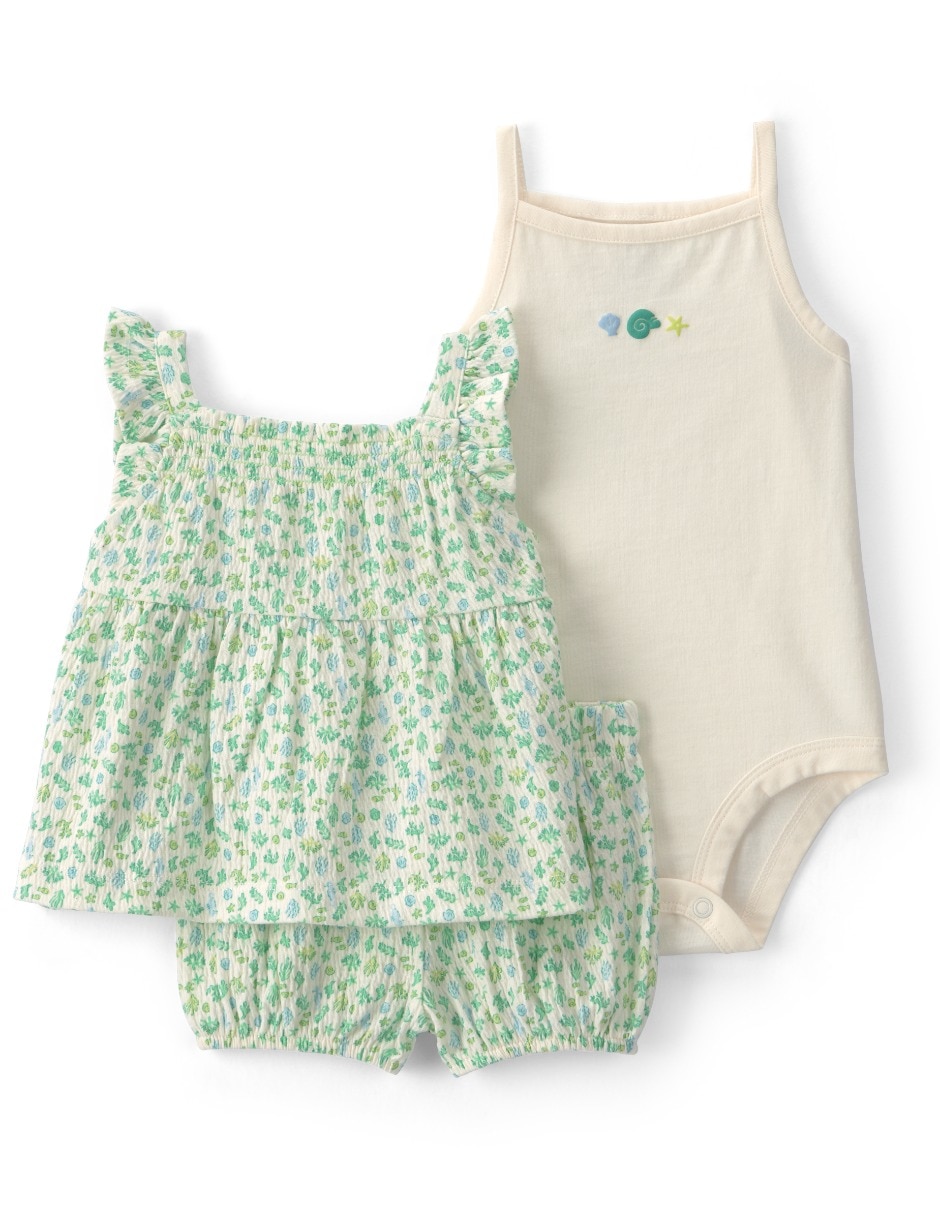 Conjunto casual de algodón para niña Conjunto casual de algodón para niña