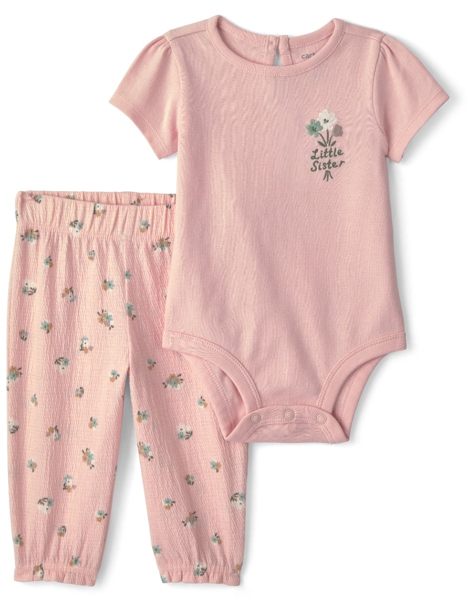 Conjunto pantalón casual de algodón para niña Conjunto pantalón casual de algodón para niña