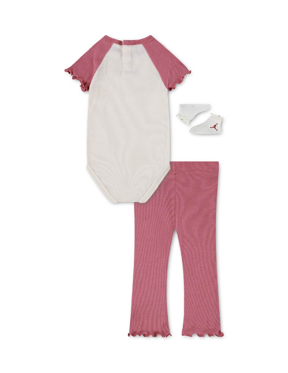 Conjunto pañalero Deportivo Jordan para niña