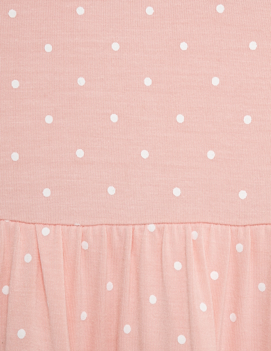 Set vestido manga larga para bebé 2