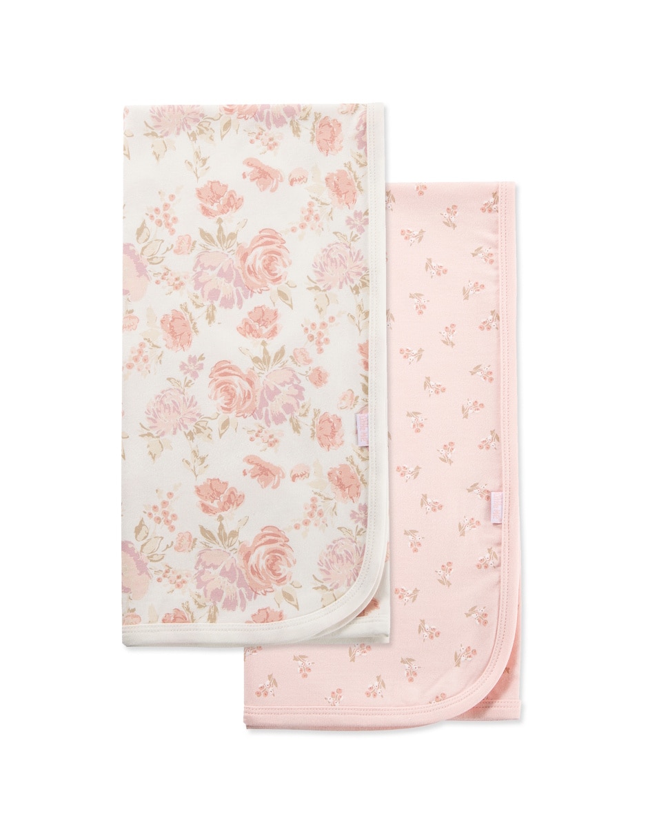Set cobijas de tejido punto para niña 4