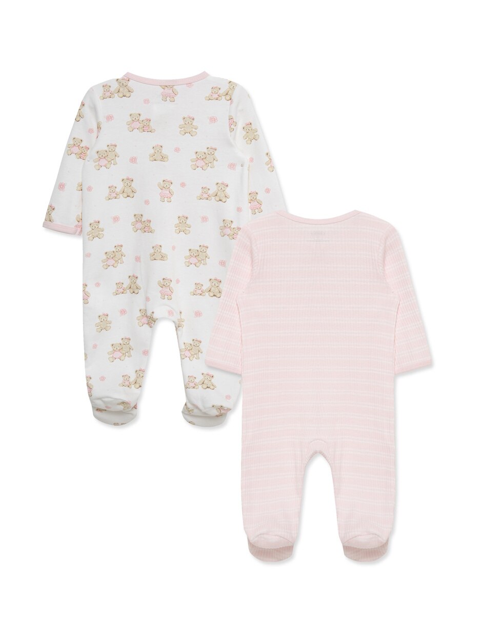 Mameluco de algodón orgánico para bebé niña 4