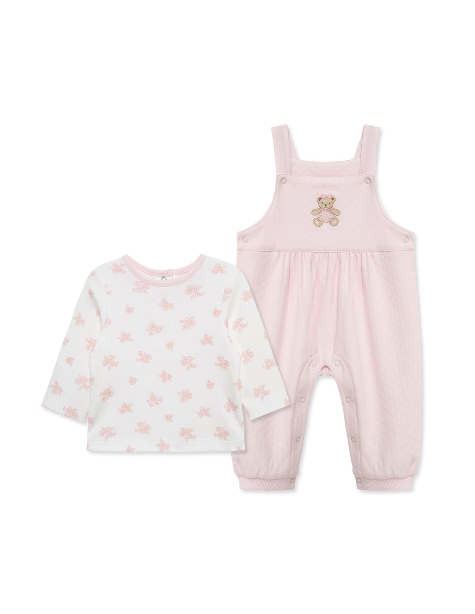 Conjunto de algodón orgánico para bebé niña Conjunto de algodón orgánico para bebé niña