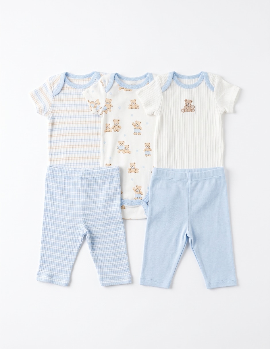 Conjunto casual de algodón orgánico para niño Conjunto casual de algodón orgánico para niño