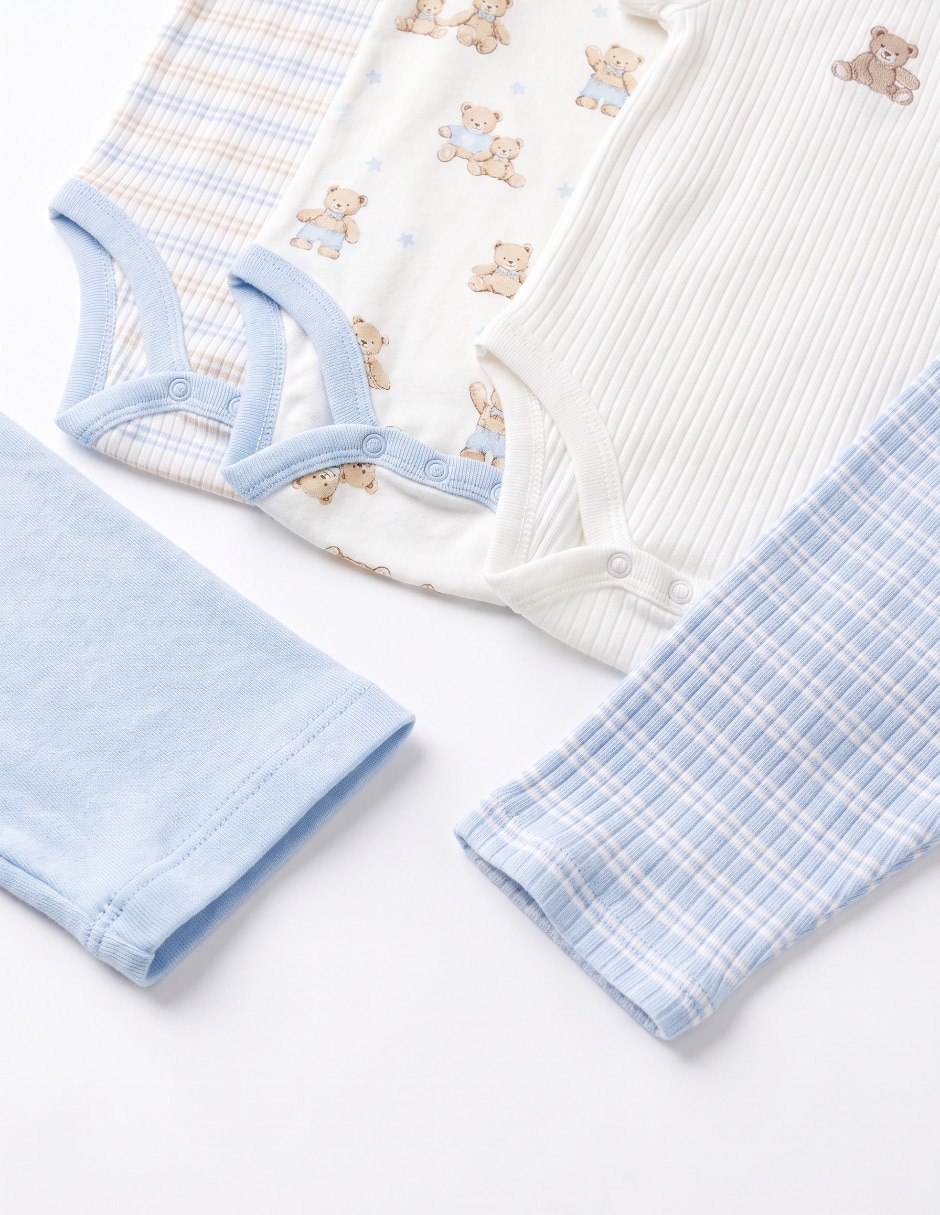 Conjunto casual de algodón orgánico para niño 3
