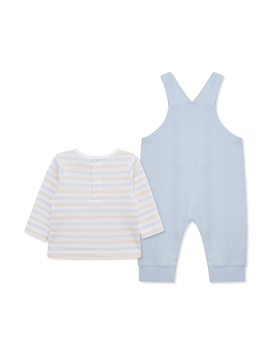 Conjunto casual de algodón para bebè niño 2
