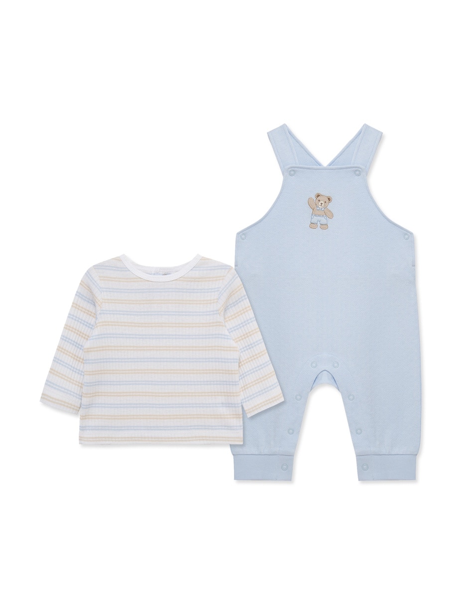 Conjunto casual de algodón para bebè niño