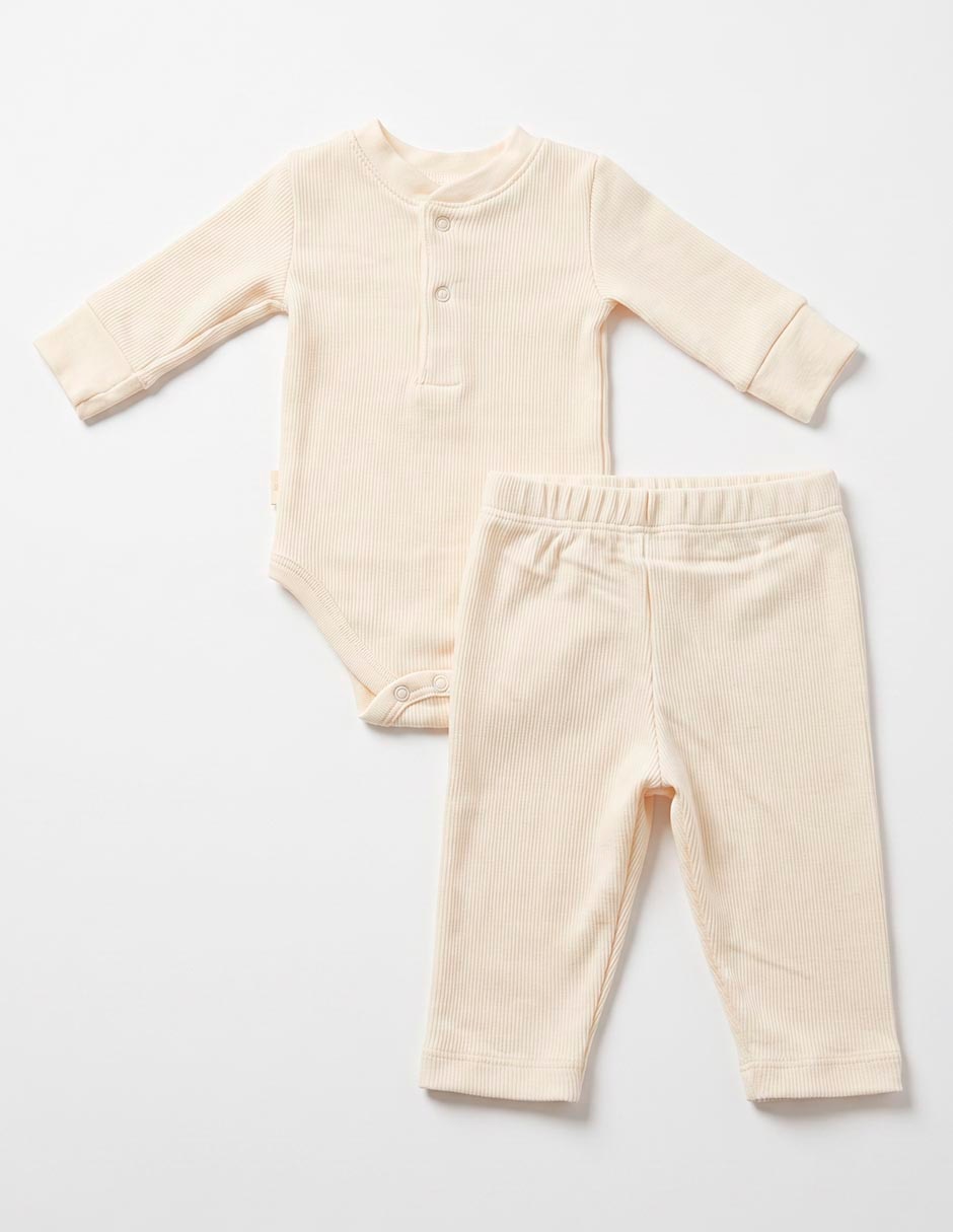 Conjunto Casual BABY BÁSICOS de Algodón y elastano para Bebé Niño 2