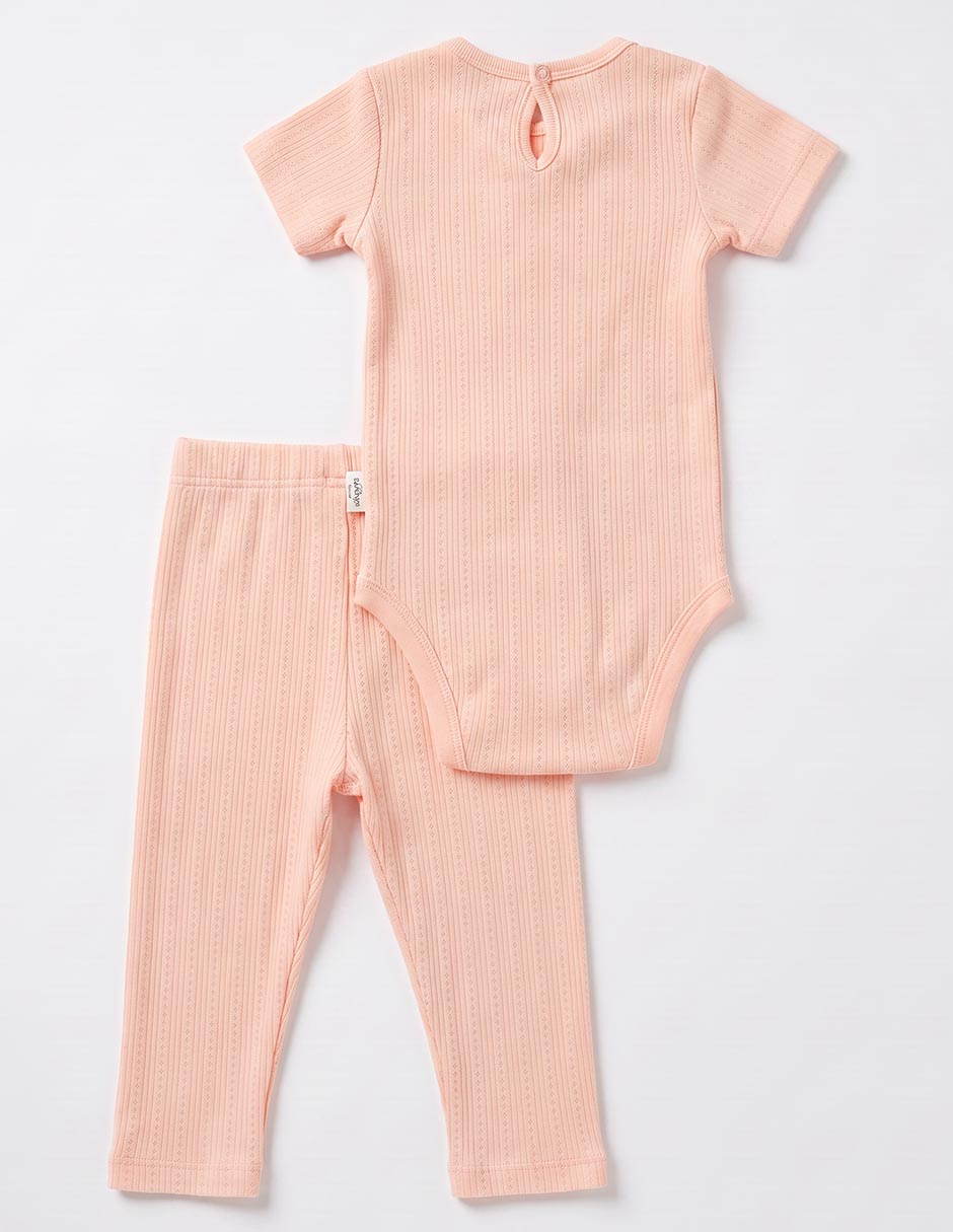 Conjunto Casual BABY BÁSICOS de Algodón y poliamida para Bebé Niña 3