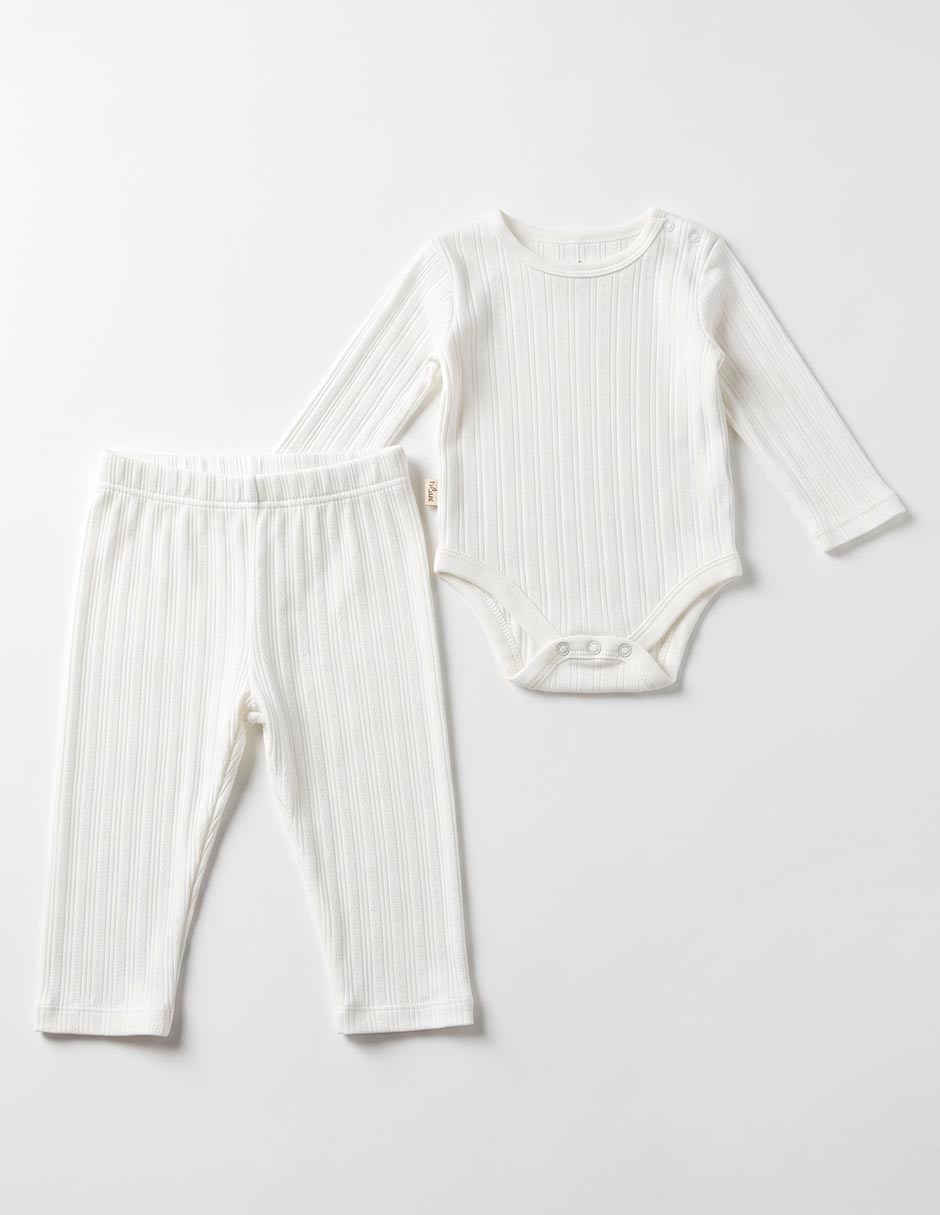 Conjunto Casual BABY BÁSICOS de Algodón y poliamida para Bebé Unisex 2