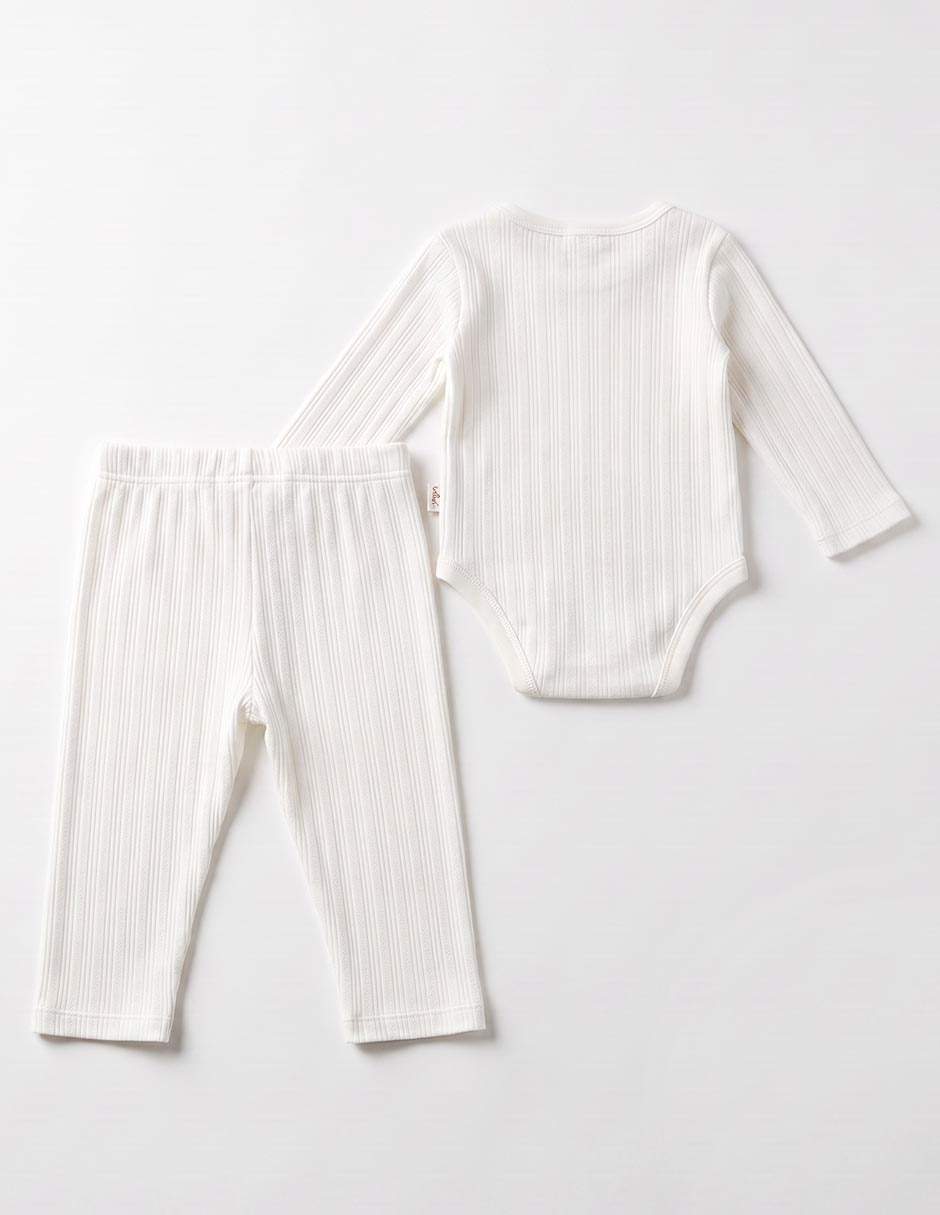 Conjunto Casual BABY BÁSICOS de Algodón y poliamida para Bebé Unisex 3