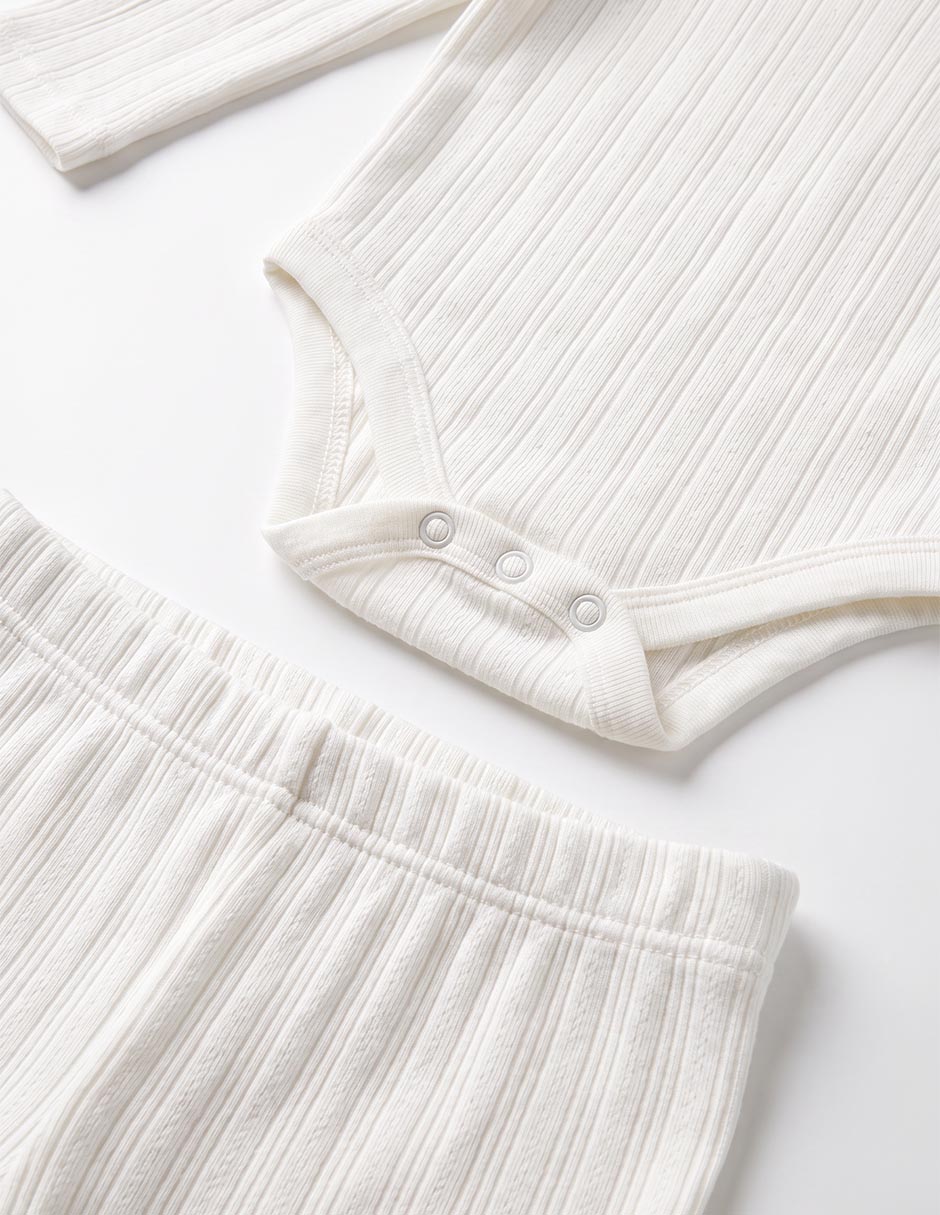 Conjunto Casual BABY BÁSICOS de Algodón y poliamida para Bebé Unisex 4