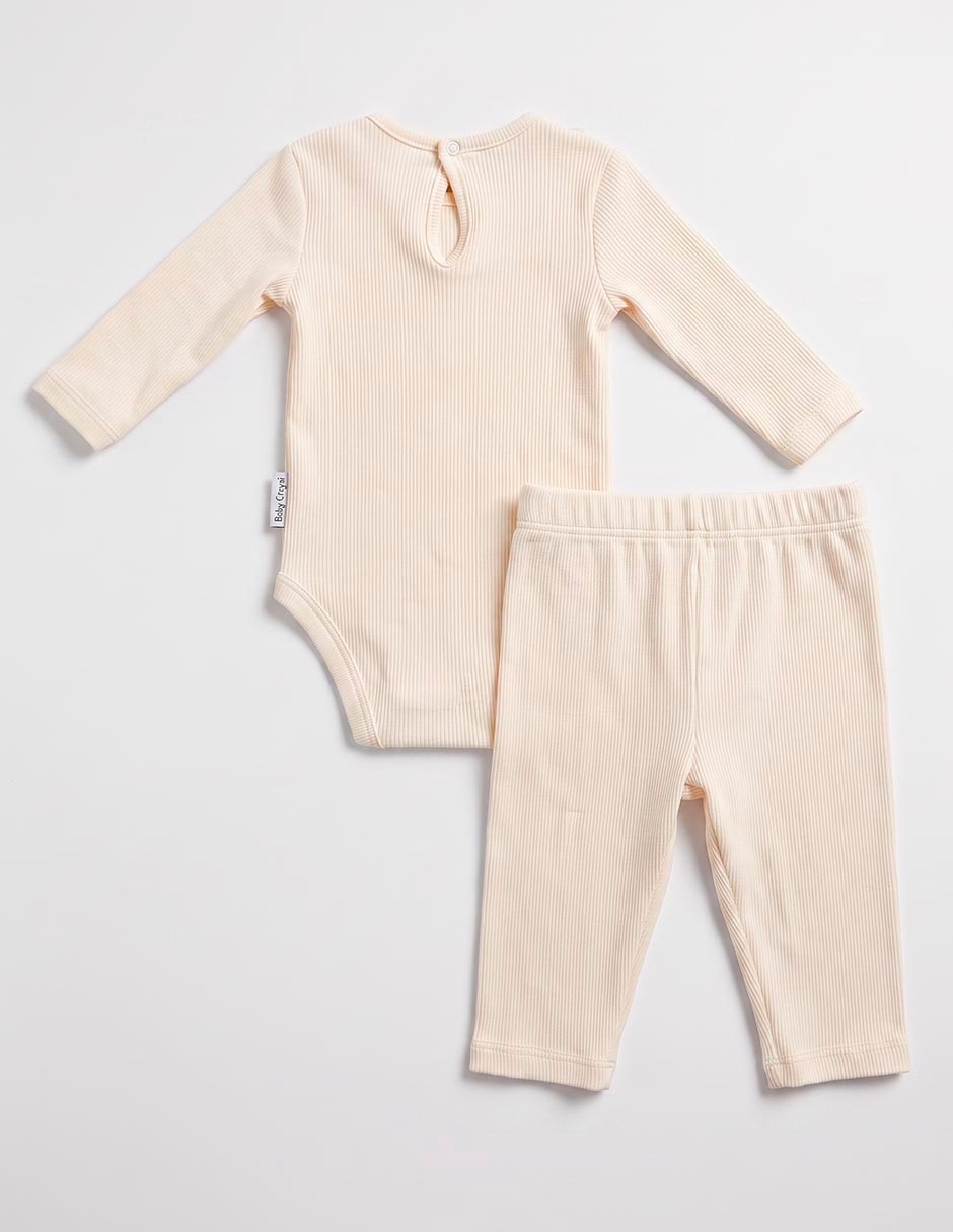 Conjunto Casual BABY BÁSICOS de Algodón y elastano para Bebé Niña 6