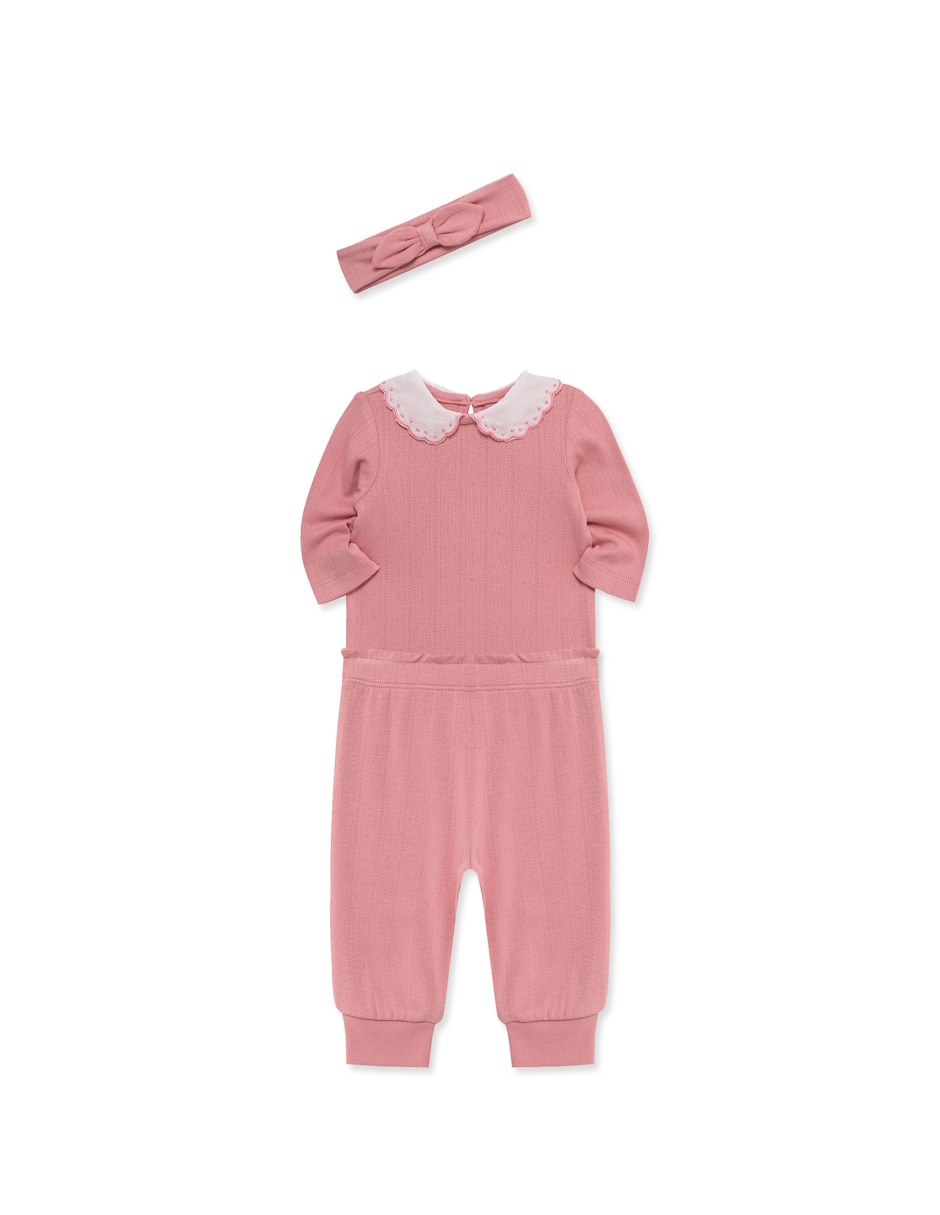 Conjunto casual de algodón para bebé niña 2