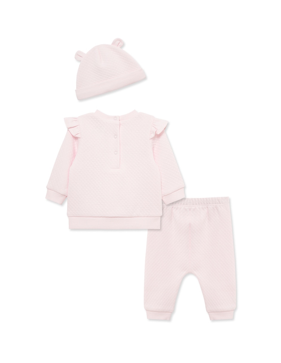Conjunto casual de algodón para niña 3
