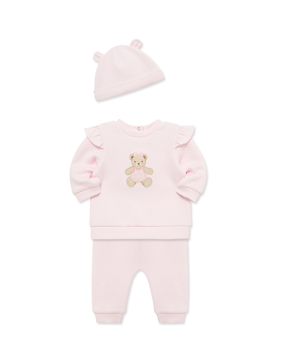 Conjunto casual de algodón para niña 2