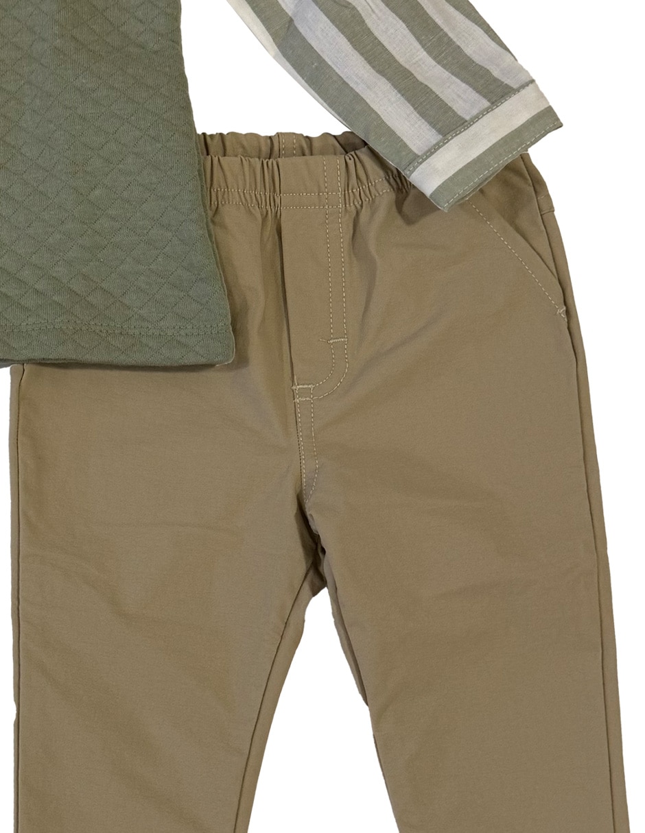 Conjunto Casual de algodón para bebé niño 6