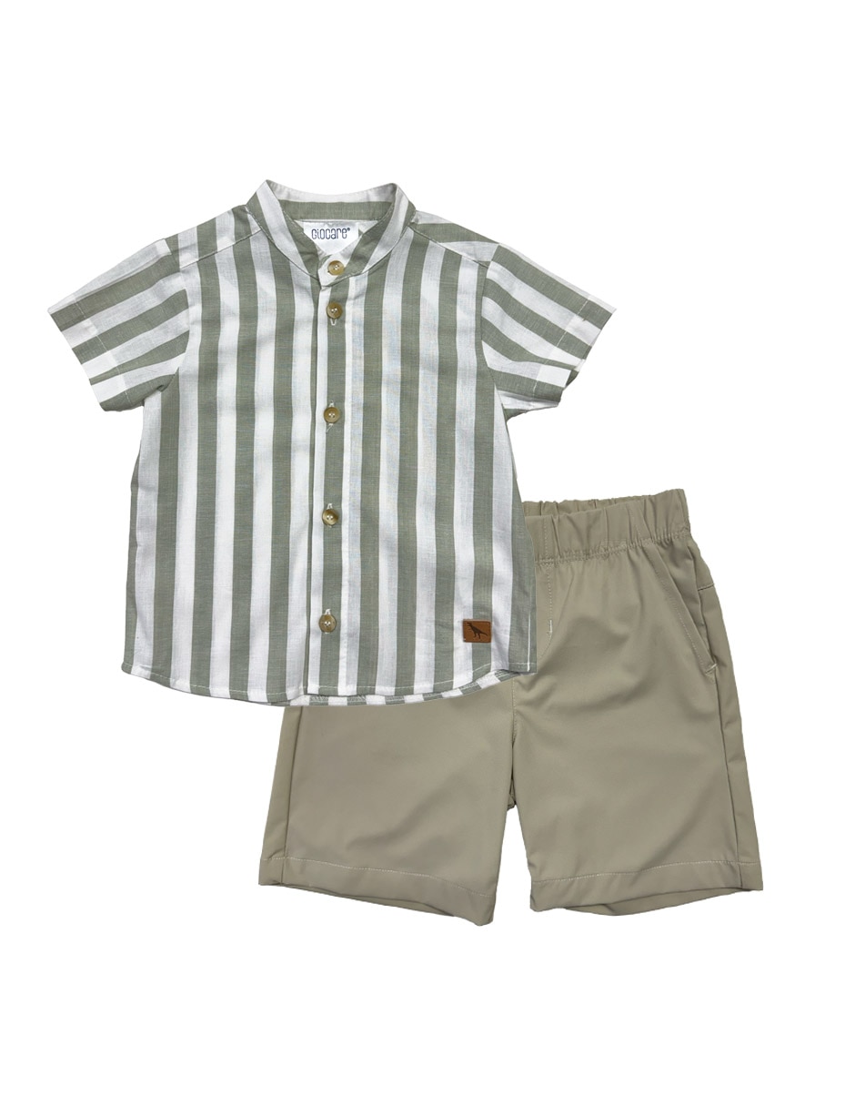 Conjunto casual de algodón para bebé niño