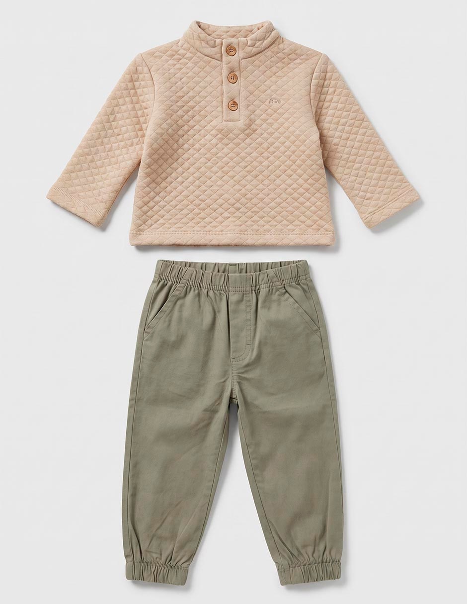Conjunto de algodón para bebé Conjunto de algodón para bebé