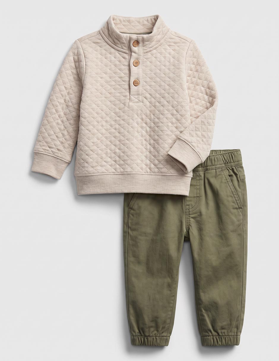 Conjunto de algodón para bebé 4