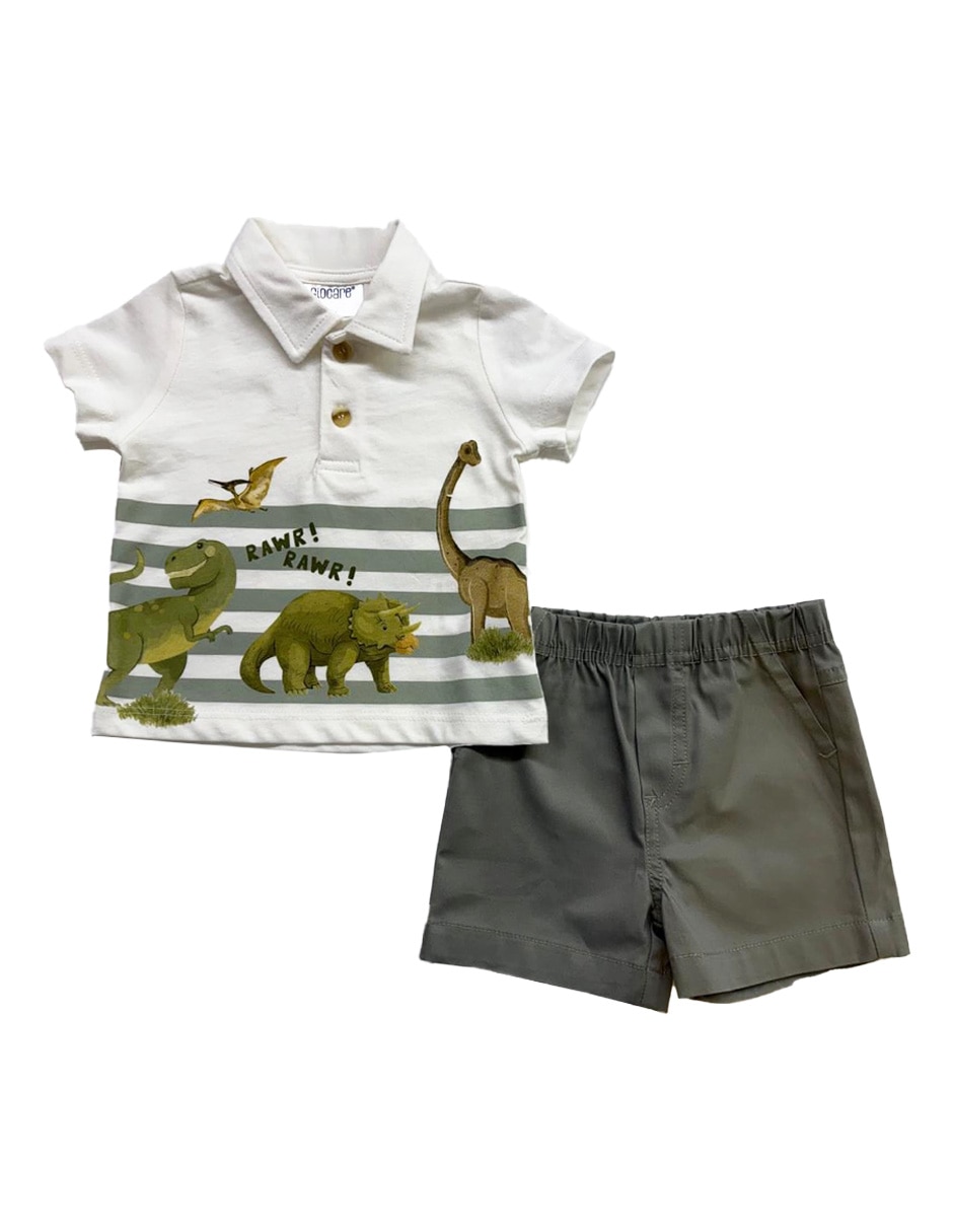 Conjunto de algodón para bebé niño Conjunto de algodón para bebé niño