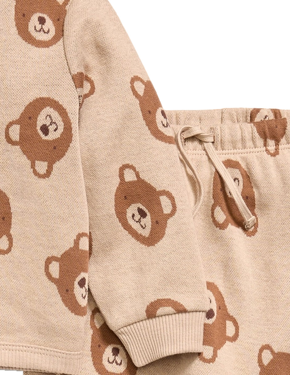 Conjunto pantalón casual de algodón para niño 3