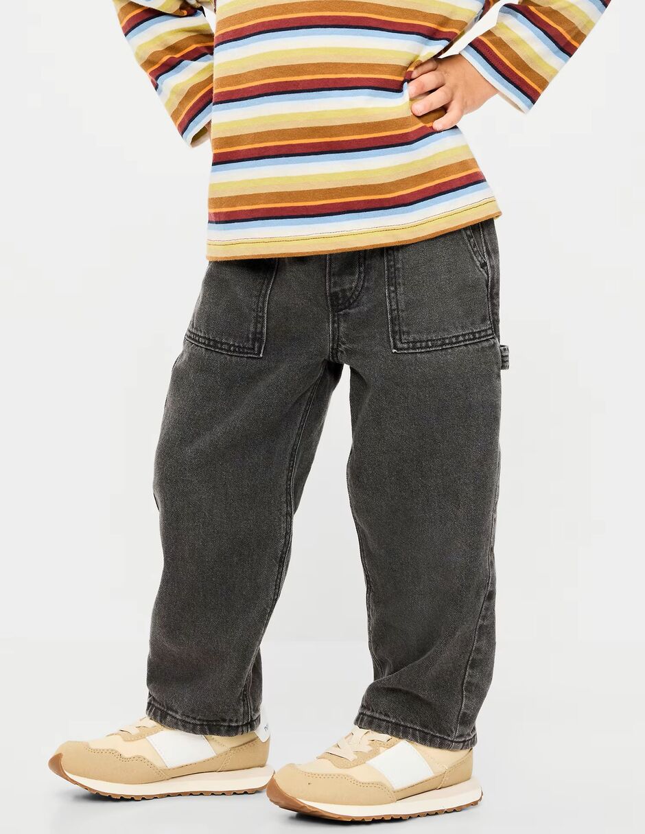 Jeans baggy lavado denim para niño Jeans baggy lavado denim para niño