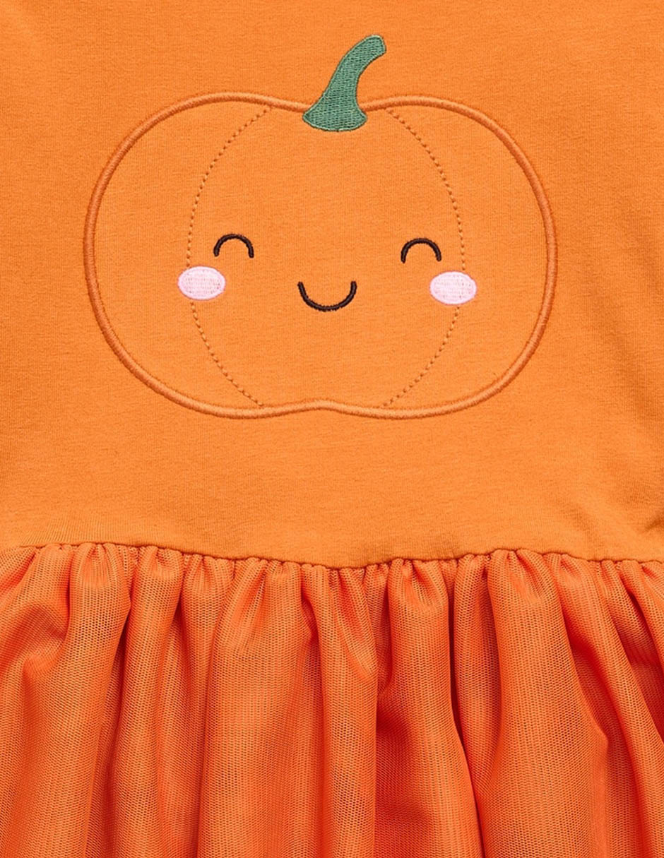 Vestido manga larga para niña 2