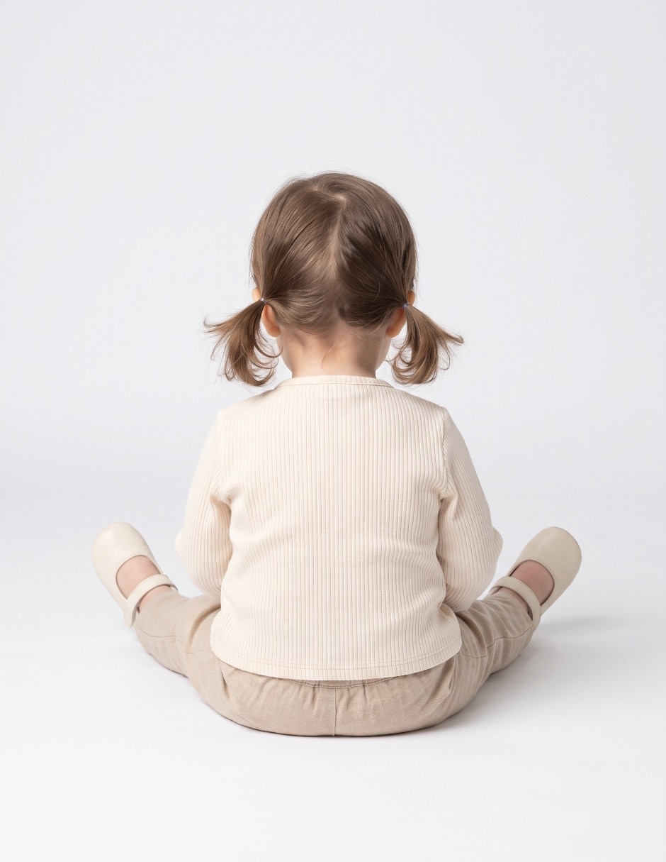 Suéter tejido para niña 2