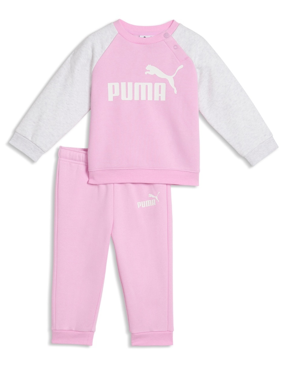 Conjunto Minicats Ess Raglan Crew Set FL INF de algodón para niña Conjunto Minicats Ess Raglan Crew Set FL INF de algodón para niña