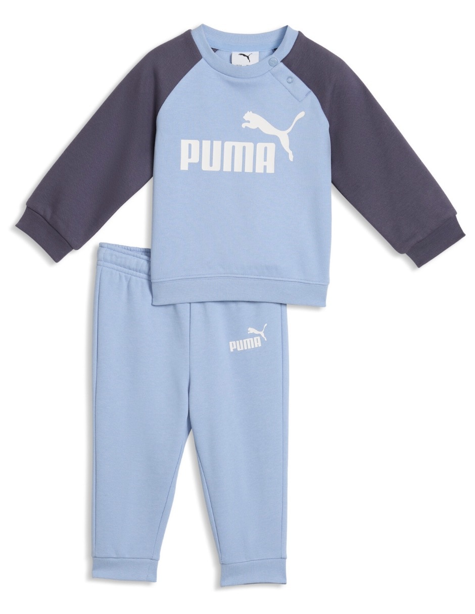 Conjunto pants minicats raglan crew de algodón para niño 2 piezas
