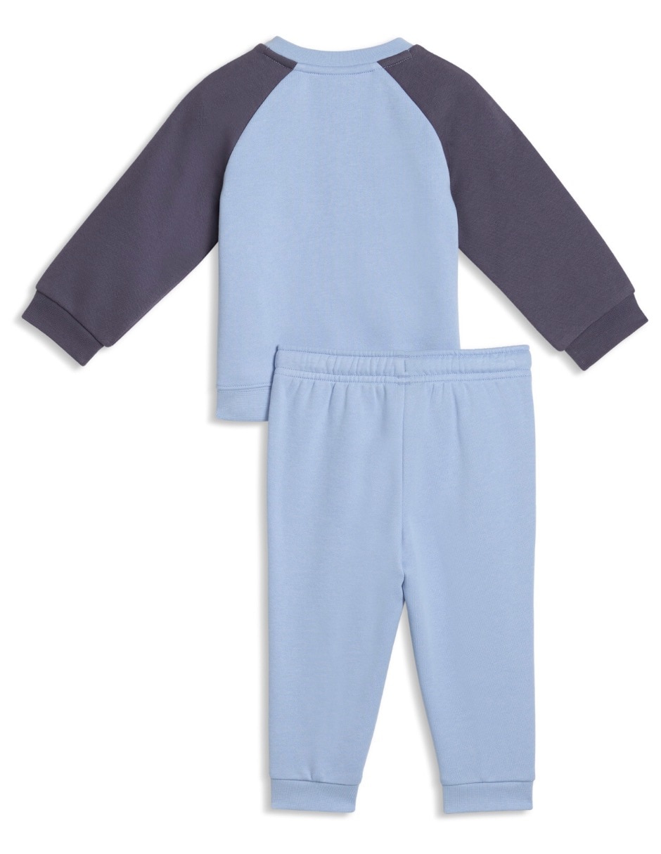 Conjunto pants minicats raglan crew de algodón para niño 2 piezas